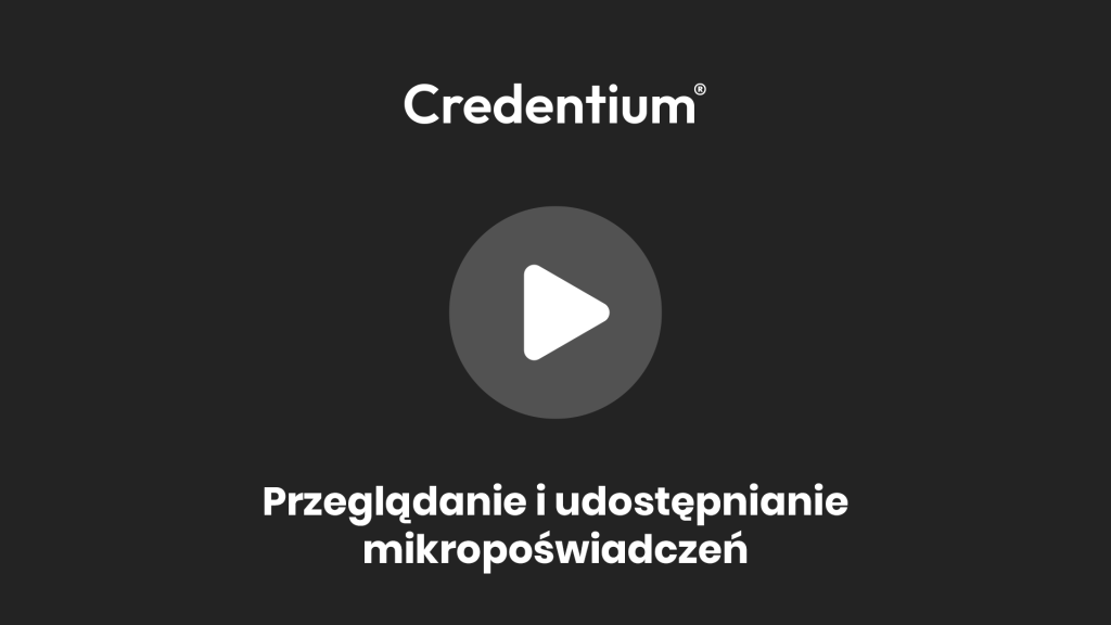 Student view - browsing and sharing micro-credentials